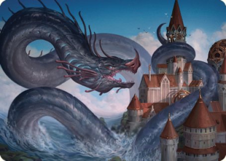 Tolarian Terror Art Card [Dominaria United Art Series] | Local Legends
