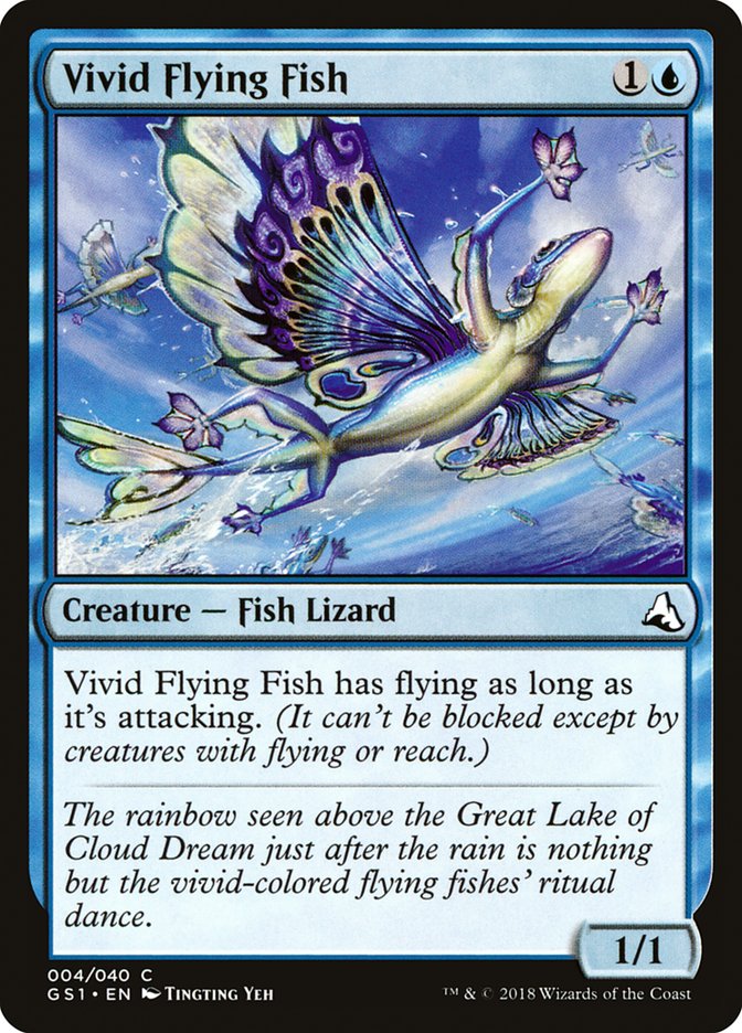 Vivid Flying Fish [Global Series Jiang Yanggu & Mu Yanling] | Golgari Games