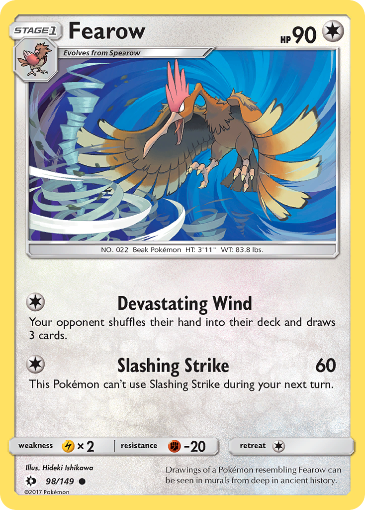 Fearow (98/149) [Sun & Moon: Base Set] | Golgari Games