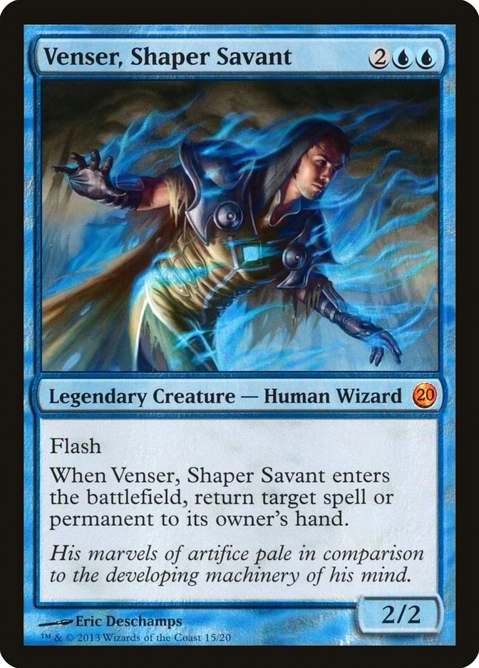 Venser, Shaper Savant [From the Vault: Twenty] | Golgari Games