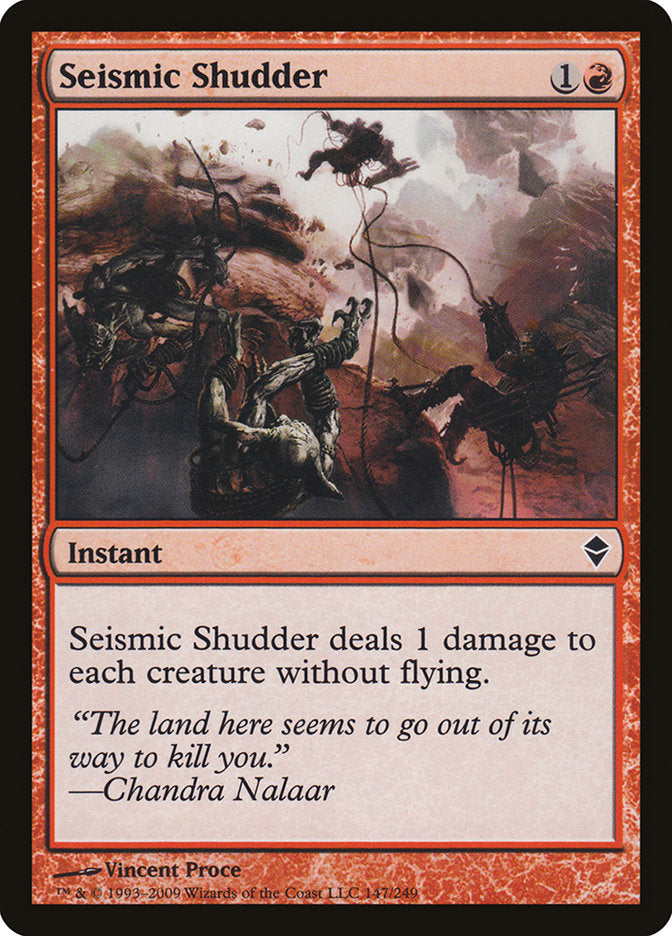 Seismic Shudder [Zendikar] | Local Legends