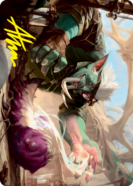 Novice Dissector Art Card (Gold-Stamped Signature) [Strixhaven: School of Mages Art Series] | Local Legends