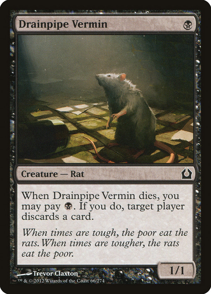 Drainpipe Vermin [Return to Ravnica] | Golgari Games