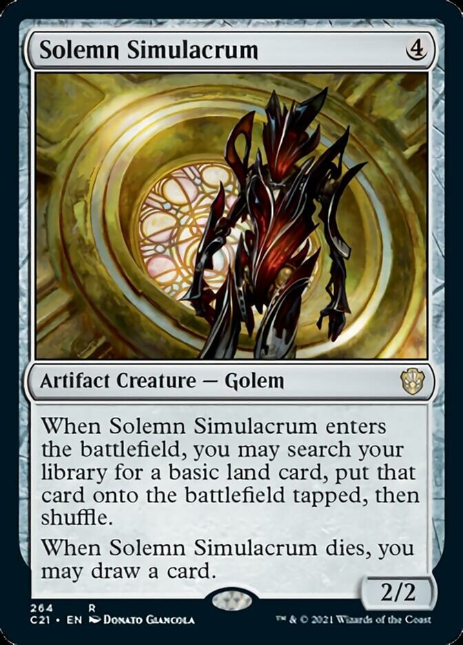 Solemn Simulacrum [Commander 2021] | Local Legends