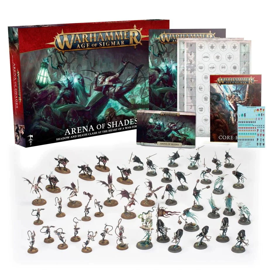 Warhammer Age of Sigmar: Arena of Shades Shadow and death clash at the Heart of a war-torn city | Golgari Games