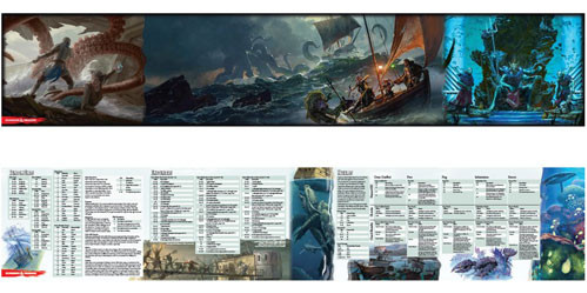 DM Screen: Of Ships & The Sea | Golgari Games