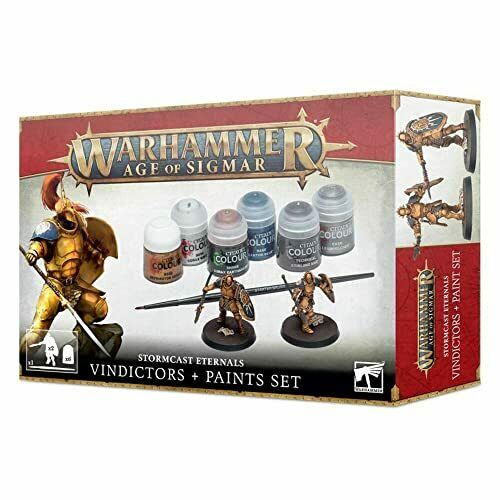 Warhammer Age of Sigmar: Stormcast Eternals Vindictors + Paint set | Golgari Games