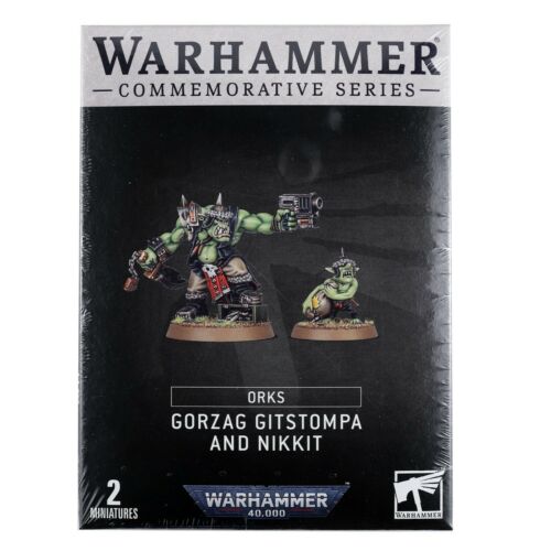 Warhammer 40k: Orks Gorzag Gitstompa and Nikkit | Golgari Games