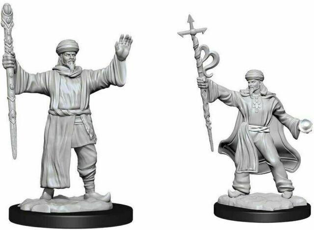 D&D Miniatures Human wizard | Golgari Games