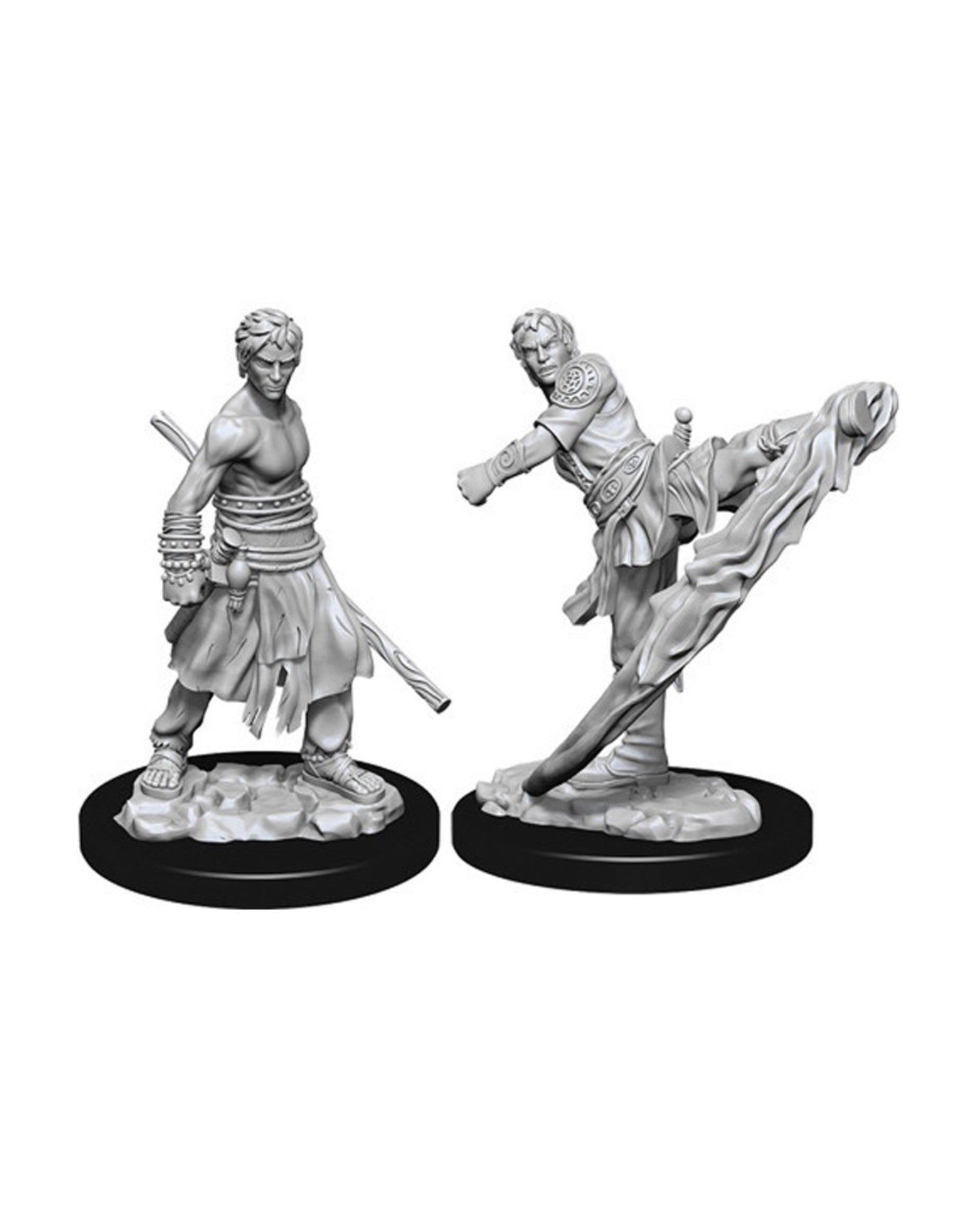 D&D Miniatures Half-elf monk | Golgari Games