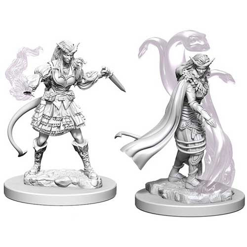 D&D Miniatures Tiefling sorceror | Golgari Games