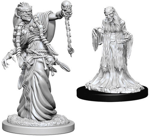 D&D Miniatures Green hag & night hag | Golgari Games