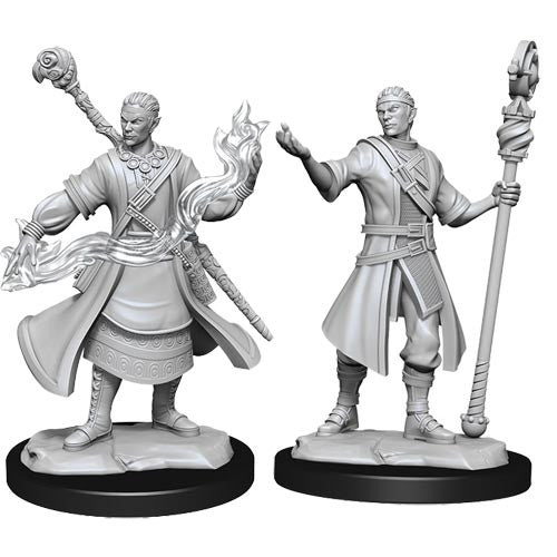 D&D Miniatures Half-elf wizard | Golgari Games